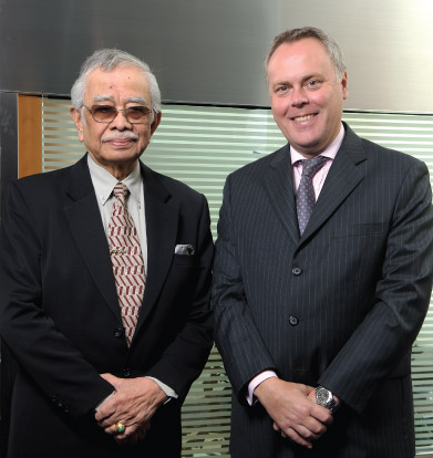 General (Rtd) Tan Sri Dato’ Mohd Ghazali Seth & Andrew Mark Sill